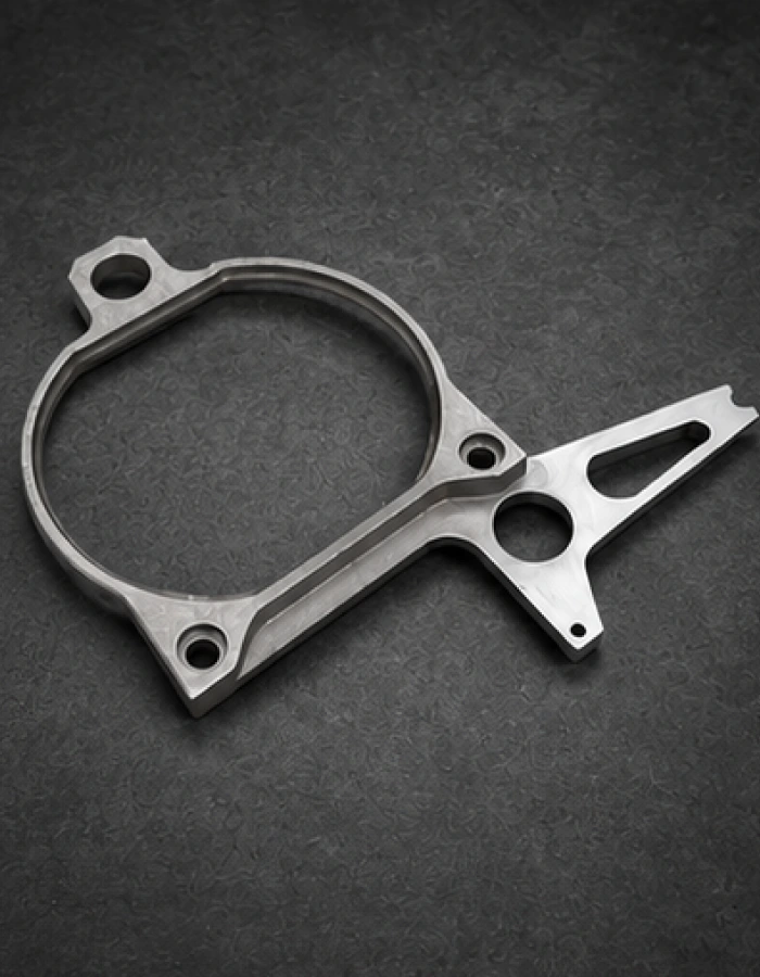 Mounting Bracket precision machined by Gemco Manufacturing