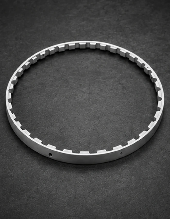 Slotted Retaining Ring precision machined by Gemco Manufacturing